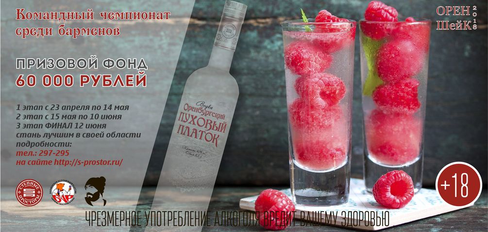 Чемпионат среди команд барменов 2018