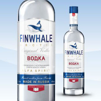 Водка «Finwhale». ООО Первомайский ЛВЗ